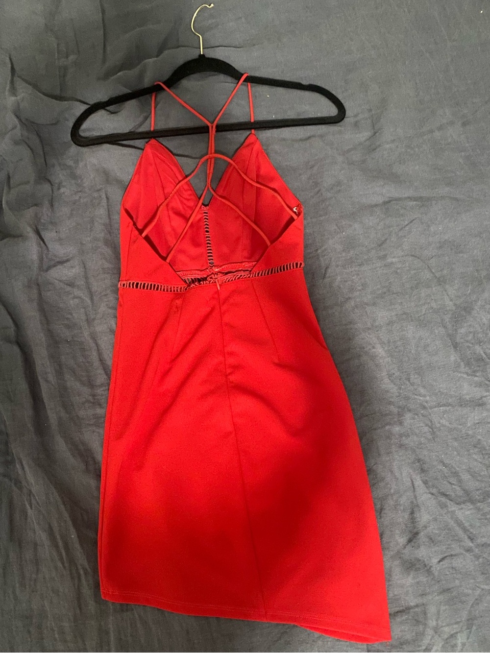 Red Hello Molly Mini Dress - Picture 2 of 5
